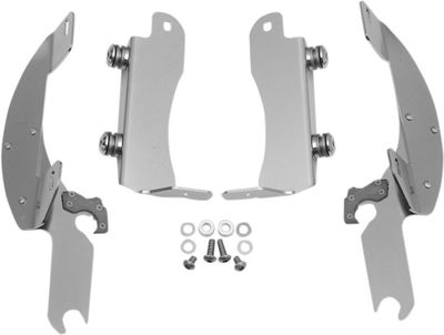 Monteringssats Memphis Shades Trigger-Lock polerad Kawasaki 09-14