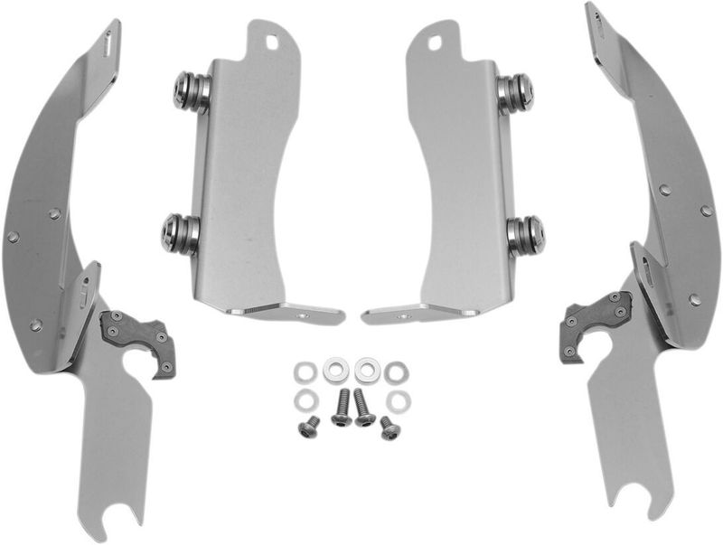Monteringssats Memphis Shades Trigger-Lock polerad Kawasaki 09-14