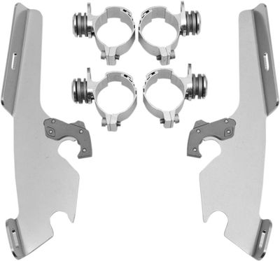 Monteringssats Memphis Shades Trigger-Lock Sabr Fats/slim Fs polerad Honda Stateline 10-16