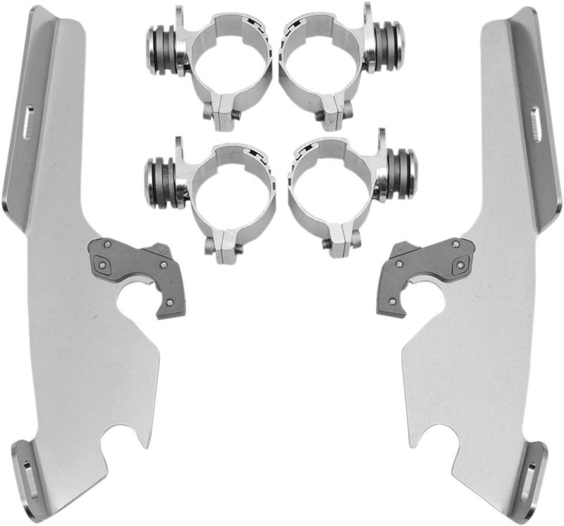 Monteringssats Memphis Shades Trigger-Lock Sabr Fats/slim Fs polerad Honda Stateline 10-16