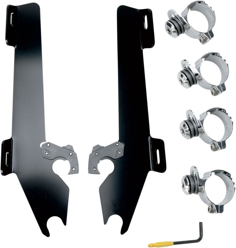 Monteringssats Memphis Shades Trigger-Lock Sabr svart Honda Stateline 10-16