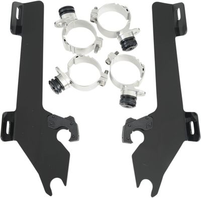 Monteringssats Memphis Shades Trigger-Lock svart Yamaha 08-17