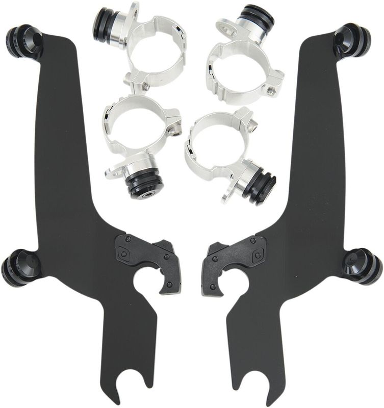 Monteringssats Memphis Shades No-Tool Trigger-Lock Sportshield VN900 svart rostfri MEB8934