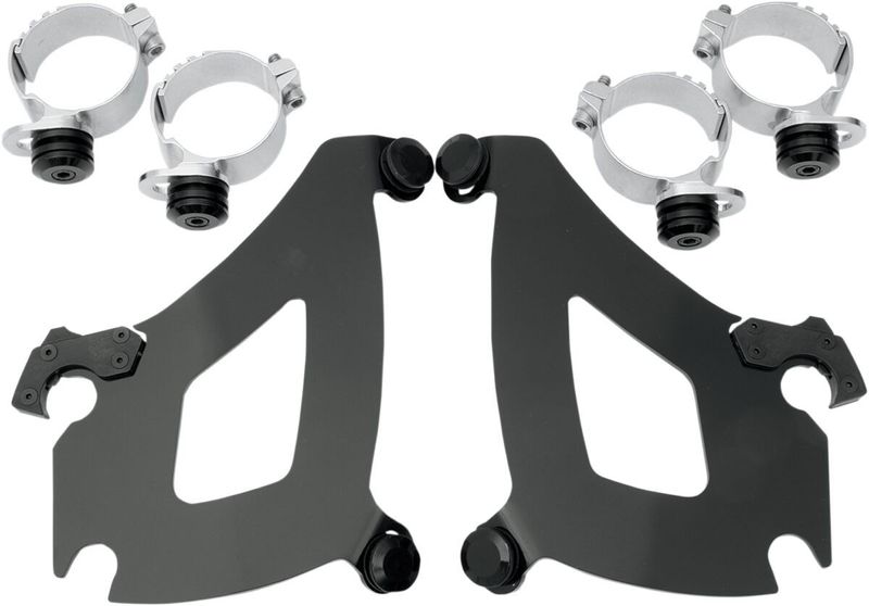 Monteringssats kåpa Memphis Shades svart Honda Fury 10-24