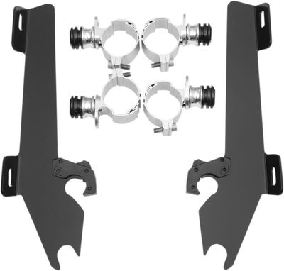 Monteringssats Memphis Shades Trigger-Lock svart Honda Sabre 10-14