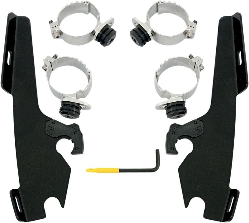 Monteringssats Memphis Shades Trigger-Lock Honda Fury 10-24 svart