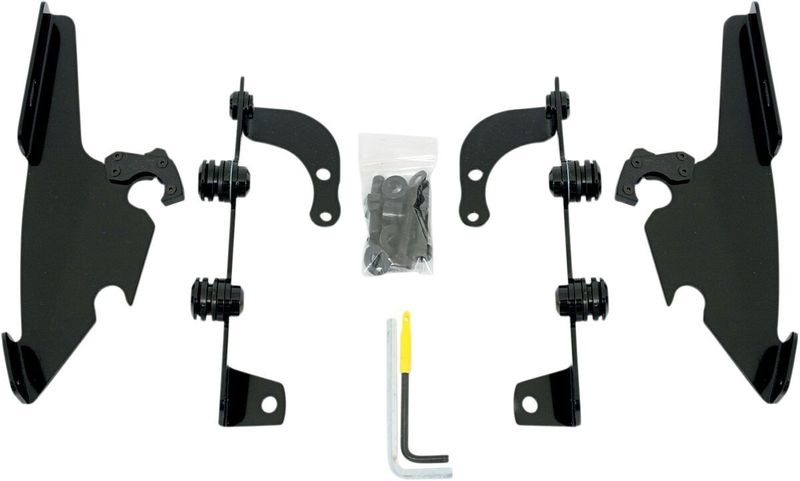 Monteringssats Memphis Shades Trigger-Lock svart Honda Shadow Phantom 10-23