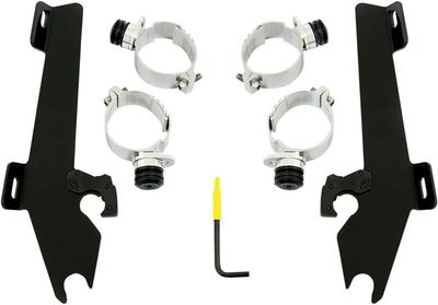 Monteringssats Memphis Shades Trigger-Lock M50 Suzuki 05-09 svart