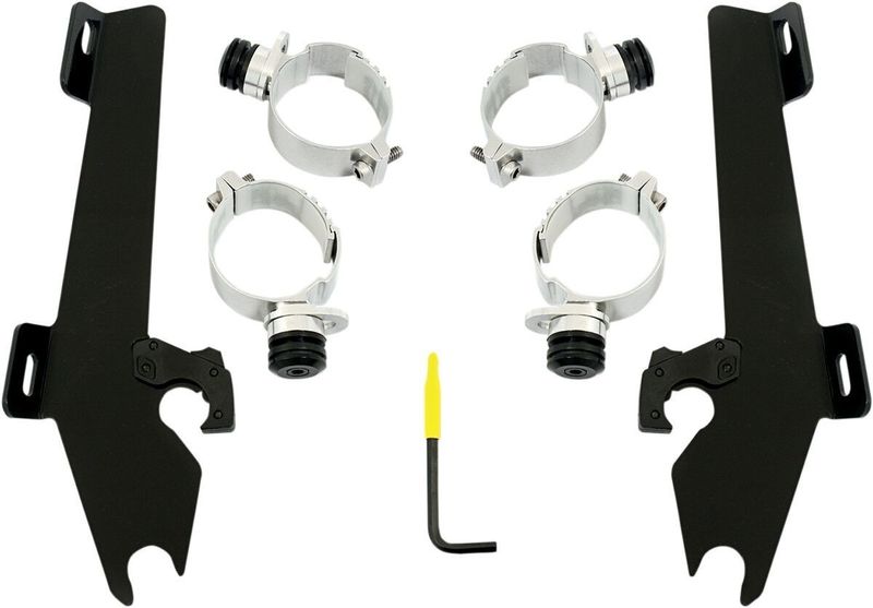 Monteringssats Memphis Shades Trigger-Lock M50 Suzuki 05-09 svart