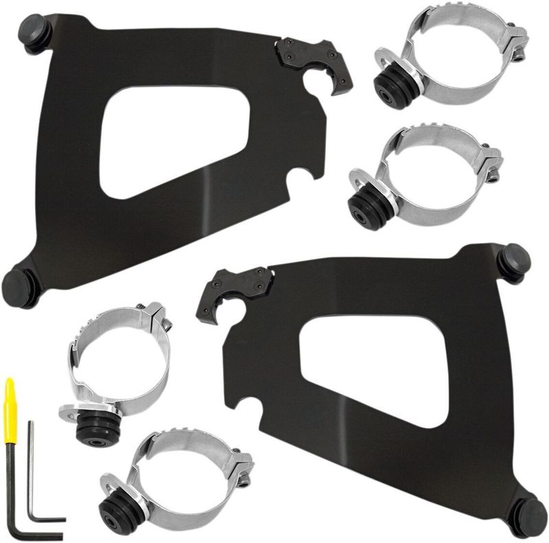 Monteringssats kåpa Memphis Shades Honda 02-08 svart