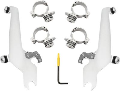 Monteringssats Memphis Shades Sportshield Trigger-Lock polerad rostfri Indian 15-24