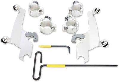 Monteringssats Memphis Shades No-Tool Trigger-Lock Sportshield Vic Vegas polerad rostfri