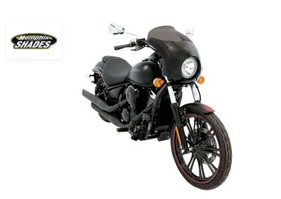 Kåpa Memphis Shades svart Yamaha 02-17, Kawasaki 07-upp