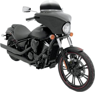 Kåpa Memphis Shades svart Kawasaki Vulcan Custom 07-upp