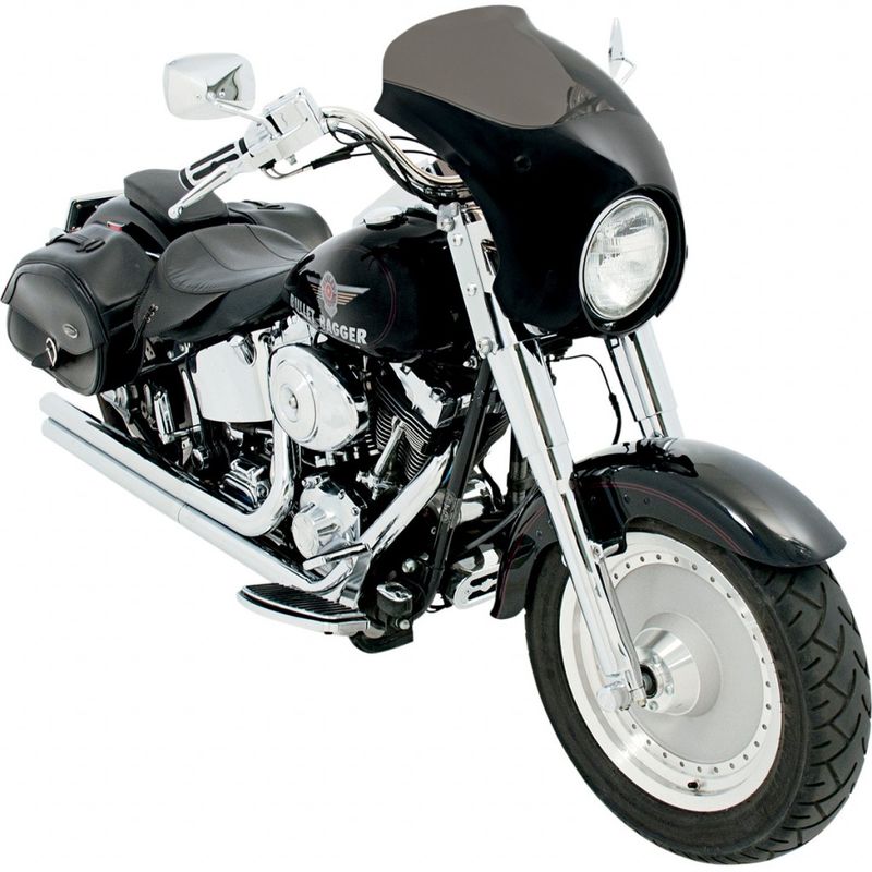 Kåpa Memphis Shades svart Softail 86-21
