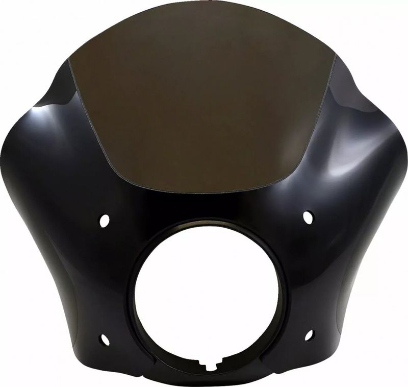 Kåpa Memphis Shades Gauntlet svart Sportster 96-16, Softail 18-24