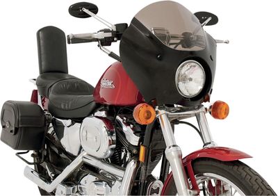 Kåpa Memphis Shades Gauntlet svart Sportster 96-16, Softail 18-24