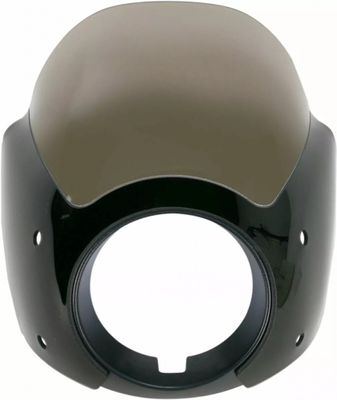Kåpa Memphis Shades svart Sportster 96-16, Softail 18-24