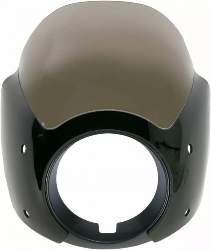 Kåpa Memphis Shades svart Sportster 96-16, Softail 18-24