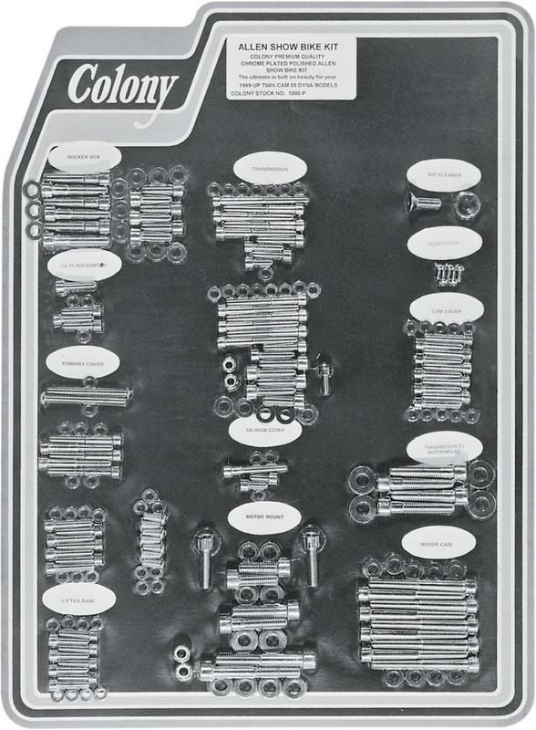 Skruvsats Colony Dyna 06-17