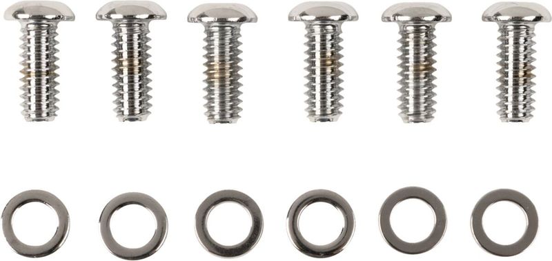 Skruvsats derbylock Drag Specialties krom Sportster 04-22