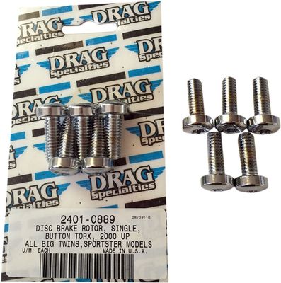 Monteringssats nav Drag Specialties Brake Front H-D 85-17 krom