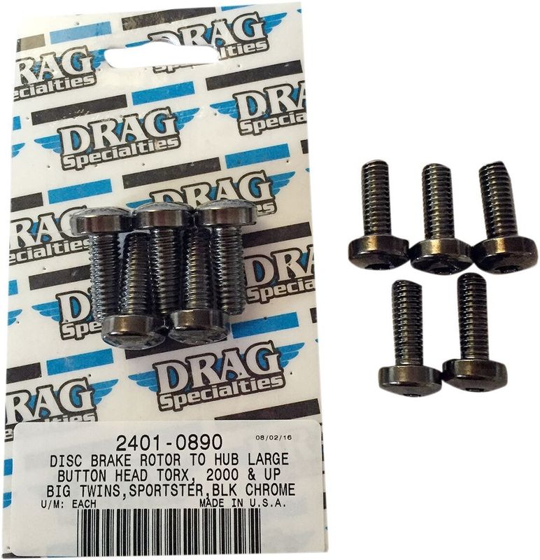 Monteringssats nav Drag Specialties Brake Front H-D 85-17 svart
