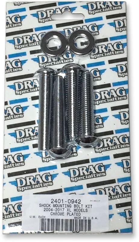 Monteringssats stötdämpare Drag Specialties Sportster 04-22 krom