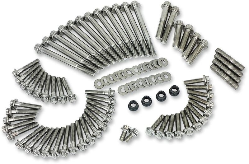 Skruvsats motor Feuling Parts 12 H-D 17-upp