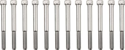 Skruvsats Drag Specialties M-Eight M8CRKCAS räfflad krom Touring 17-24