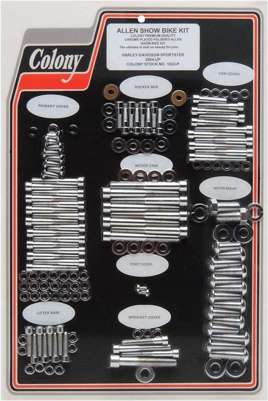 Skruvsats Colony Sportster 04-22