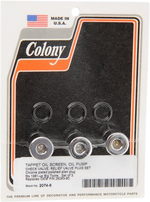 Plugg vevhus Colony Big Twin 81-99 2074-6