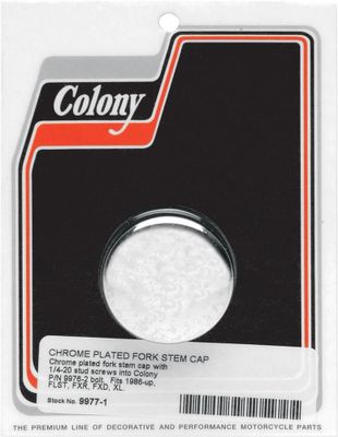 Skruvkåpa Colony FXD XL krom FXR 88-94