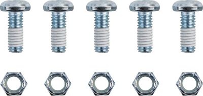 Monteringssats bromsskiva Drag Specialties Screws/nut 3/8-16TRX