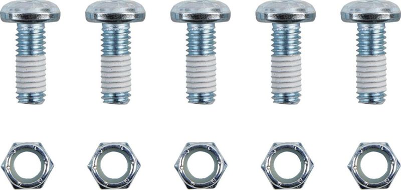Monteringssats bromsskiva Drag Specialties Screws/nut 3/8-16TRX