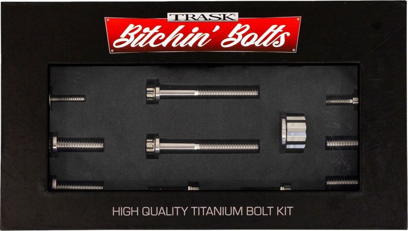 Fäste fotpinne Trask Bitchin titan H-D 17-upp