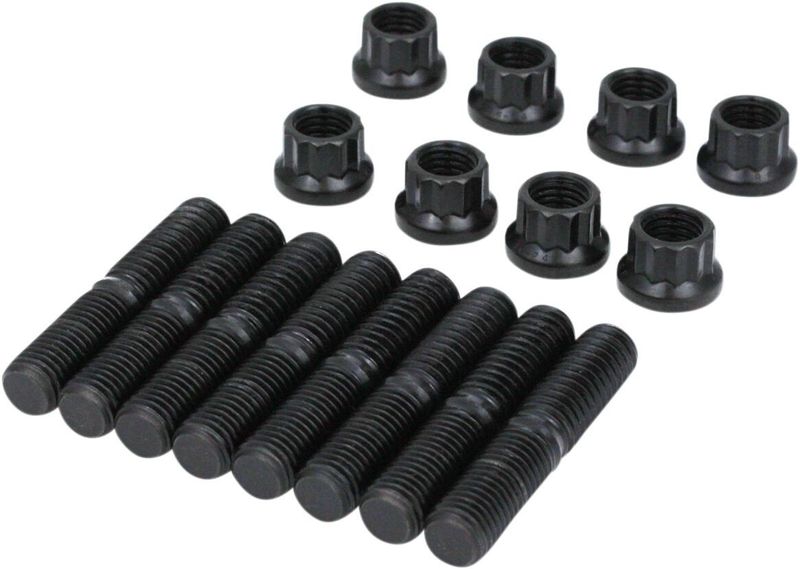 Pinnbults- och muttersats vipparmsaxel Feuling Parts ARP 12-kant M8 H-D 17-upp