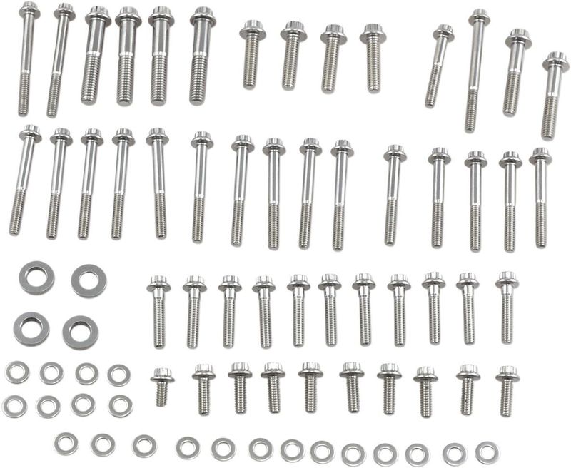 Skruvsats motor växellåda Feuling Parts 12 Dyna 99-05