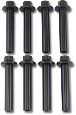Topplocksskruvsats S&S svart Softail 18-26