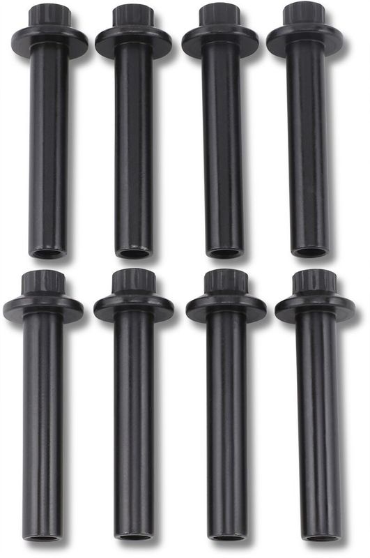 Topplocksskruvsats S&S svart Softail 18-26