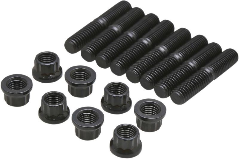 Pinnbults- och muttersats vipparmsfäste Kibblewhite KPMI Softail 18-26 (8-pack)