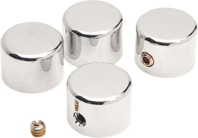 Skruvkåpor Drag Specialties krom H-D 85-21 (4-pack)