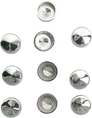 Skruvkåpor Drag Specialties Hex Bolt/nut 10PK 1/2 krom