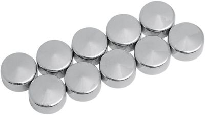 Skruvkåpor Drag Specialties Hex Bolt/nut 10PK 9/16 krom