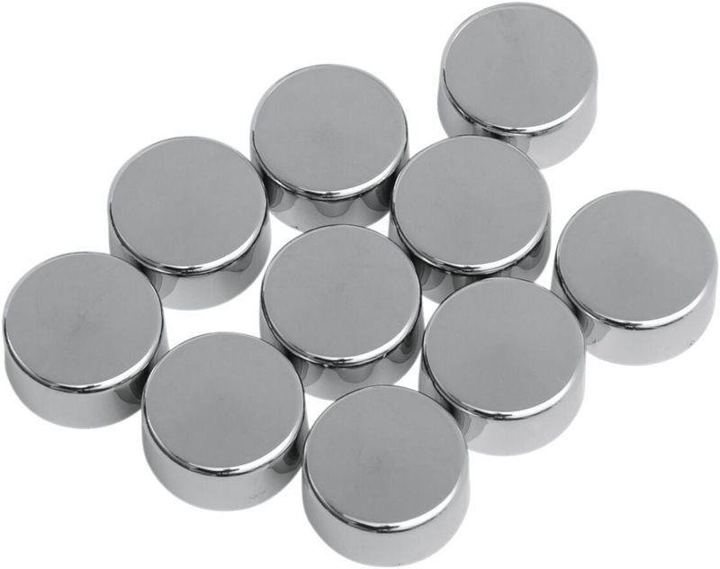 Skruvkåpor Drag Specialties Hex Bolt/nut 10PK 5/8 krom