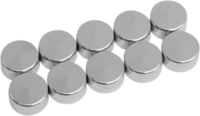 Skruvkåpor Drag Specialties Hex Bolt/nut 10PK 3/4 krom