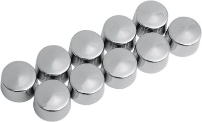 Skruvkåpor Drag Specialties Hex Bolt/nut 12PT 10MM krom