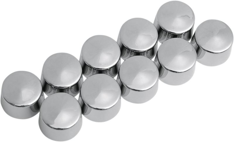 Skruvkåpor Drag Specialties Hex Bolt/nut 12PT 10MM krom