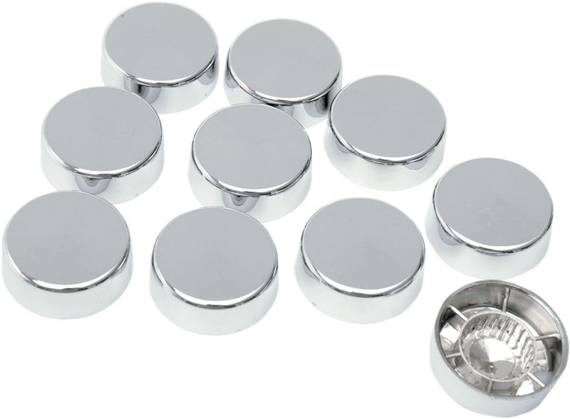 Skruvkåpor Drag Specialties Hex Bolt/nut 5/8HEX/WSHR 5/8 krom