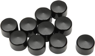 Skruvkåpor Drag Specialties Allen 1/4 svart (10-pack)